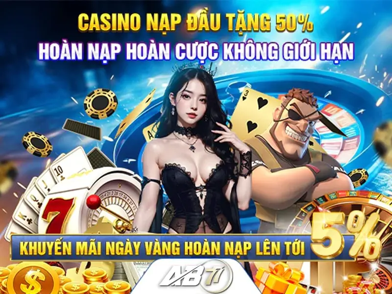 Khám phá sảnh game độc đáo live casino tại ab77