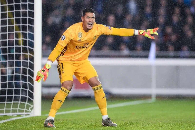Alphonse Areola trên sân cỏ