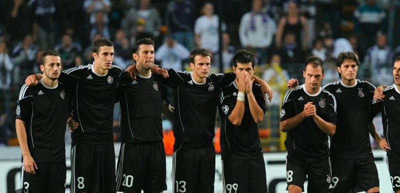 Đội hình câu lạc bộ Partizan Belgrade tại UEFA Champions League 2010